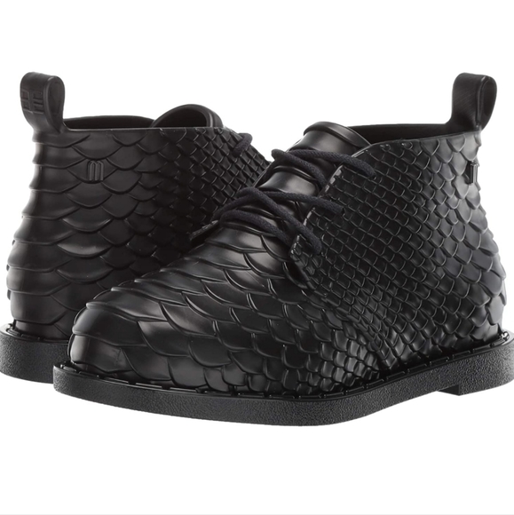 Mini Melissa Mini Python Boot+Baja East - Picture 1 of 6